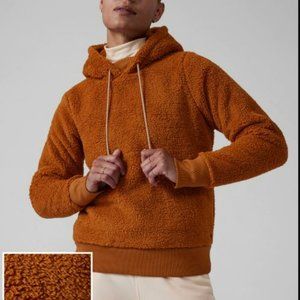 NEW: Athleta Tugga Sherpa Hoodie Cattail Brown
